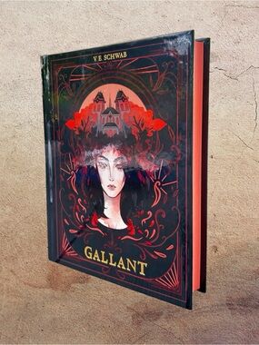 V.E. Schwab Signed GALLANT Bookish Box Exclusive Edition Hardcover Special